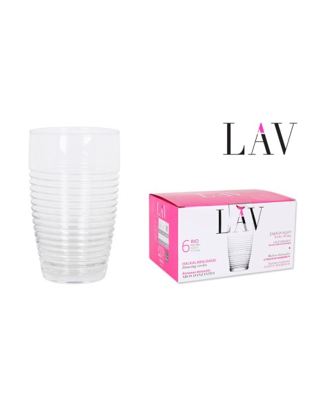 10888s-set 6 verre 510cc rio