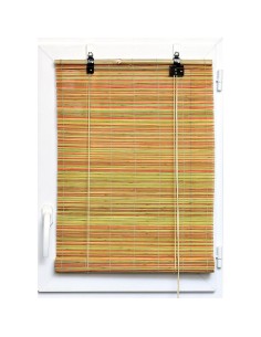 3300120200950 - store enrouleur baguettes bambou 120x200cm - multicouleur