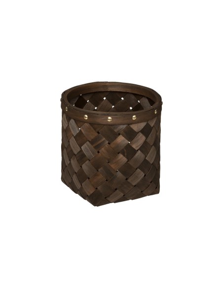 178794b-panier bois fonce rond 4/5