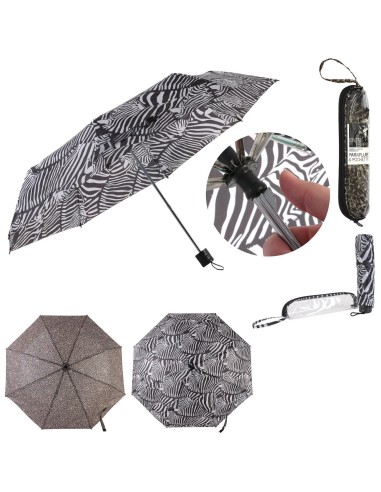 pl367-parapluie pliable avec pochette pvc m24