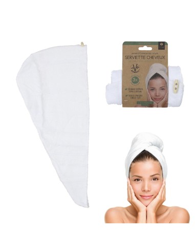 serviette magique cheveux bambou m24