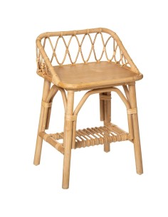 174098-table de chevet rotin