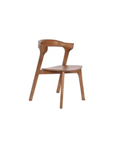 mb-207619 - chaise orme 56x56x77 marron