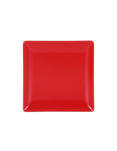 b758125-assiette pain rouge 16x16x2 cm ming ii