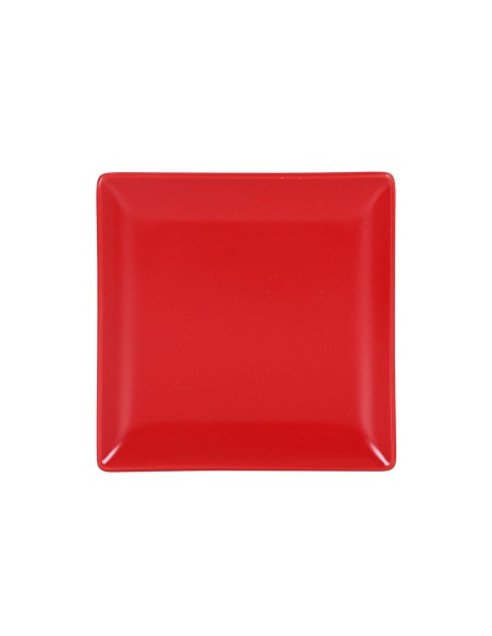 b758125-assiette pain rouge 16x16x2 cm ming ii