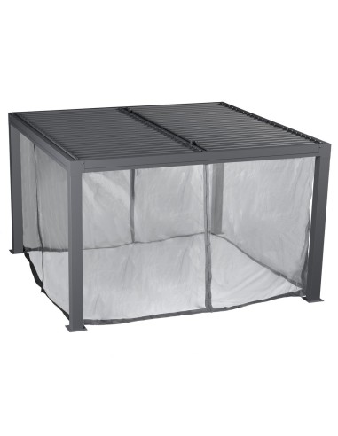 pergola majae 3.6x3.6m moustiq