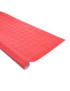6naj038ro - nappe vitamine en papier damasse 1,18*5m rouge