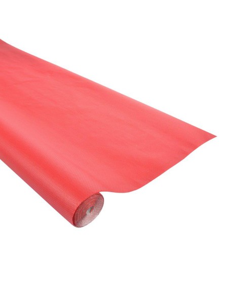 6naj039ro - nappe vitamine en papier gaufre 1.18*15m rouge
