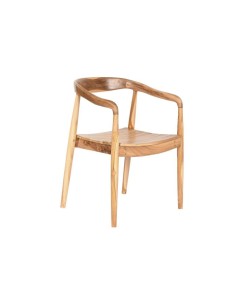 mb-208000 - chaise teck 56x51x78 marron
