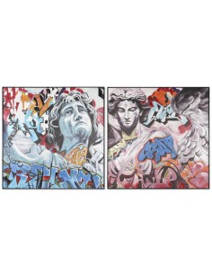 cu-209527 - tableau toile ps 150x3,5x150 peint main 2 mod.