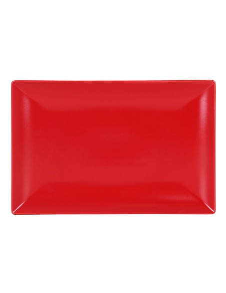 b758127-plateau rect.rouge 34x22x2.5cm ming ii