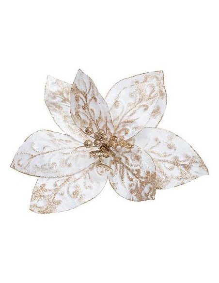 198787 - sdn poinsettia xl bl/or 40cm