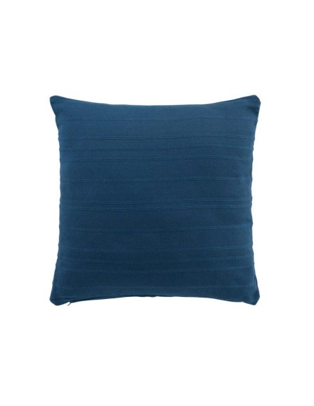 1731049 - housse de coussin +encart 40 x 40 cm coton tisse lilia indigo