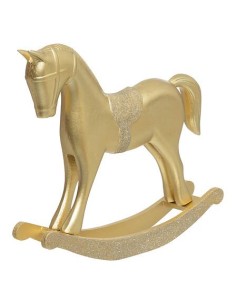 199157 - cheval bois dore 32cm