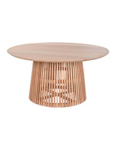 mb-210700 - table é manger ronde mindi 150x150x75 naturel
