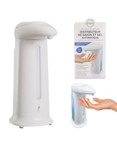 distributeur de savon et gel automatique 330ml m12