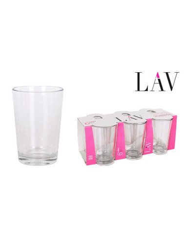 z5388 - set 6 verres eau 205cc lara