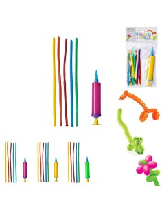 ballon a modeler et sa pompe x15 m24 a3/in12/m24