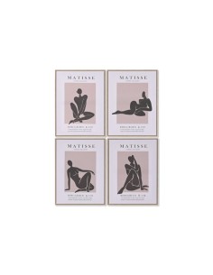 cu-211560 - tableau toile ps 45x2,5x60 encadré 4 mod.