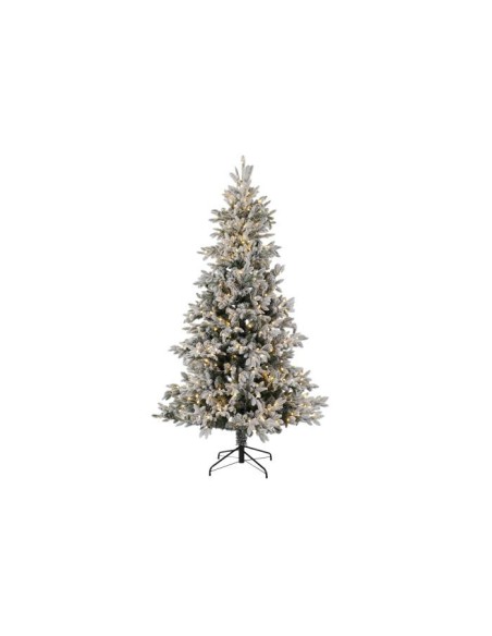nv-207015 - arbre led pe 140x140x210 450leds enneigé blanc