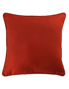 1609546-coussin passepoil 60 x 60 cm coton uni panama terracotta
