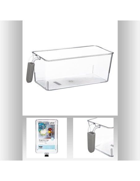 167788 - bac rangt frigo +poignee gm L. 17,5 x P. 27,5 x H. 11 cm