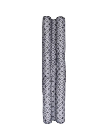 841793-boudin de porte double bourrelet 80 cm trocadero - gris