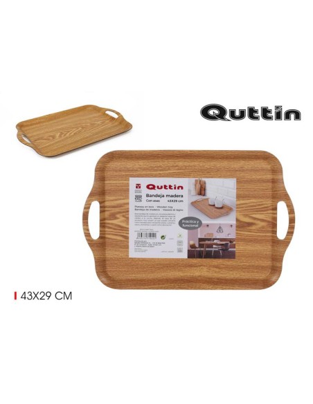 by01018671944-plateau en bois 43x29cm quttin