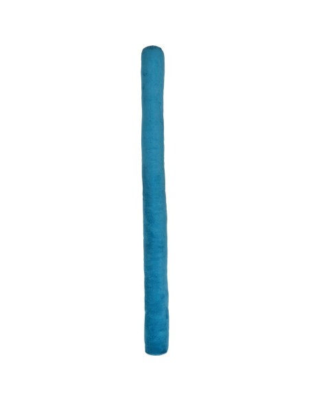 842116-boudin de porte simple bourrelet velours 80 cm annees 30 - bleu