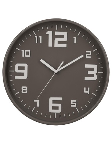 114555i - horloge plast elian gris d30