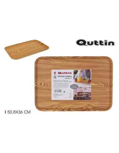 by01018671940-plateau en bois 50.8x36cm quttin