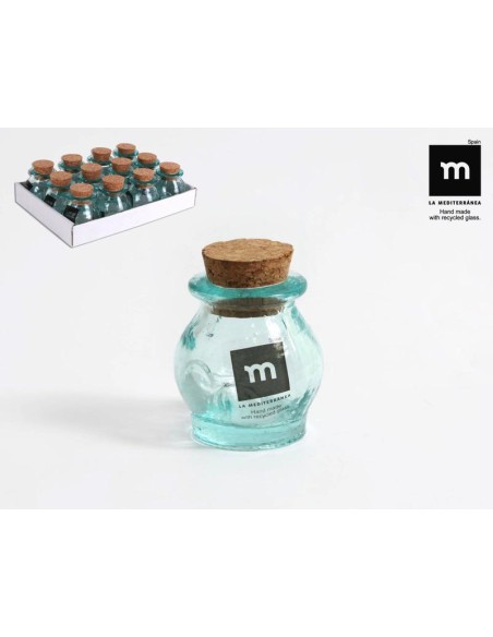 270320181-petit pot verre 5.5x5.5 a/bouchon miel