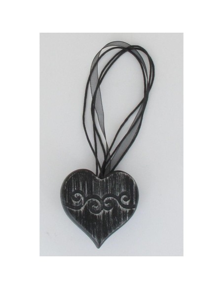 2802996-embrasse mdf aimantee sweety pm - noir/argent