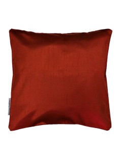 1609727 - housse de coussin +encart 40 x 40 cm shantung uni shana terracotta