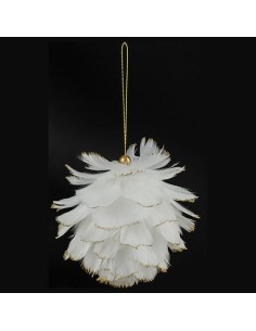 137738b - sdn plume boule bout pailletes