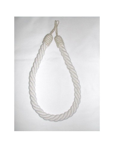 210603 - embrasse cable coton -  ecru