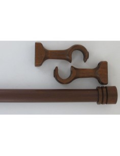 9506n2818090-kit bois longueur 180 cm diam 28 embout bouchon - chene