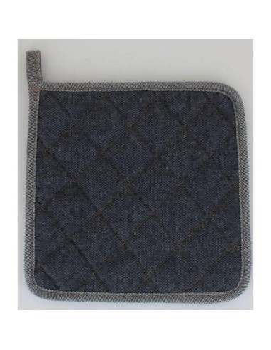 42000191 - manique denim 20x20cm coton - bleu