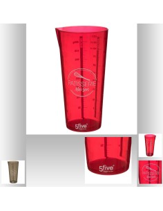 151123 - verre doseur pp 500ml L. 8,4 x P. 7,8 x H. 16,3 cm