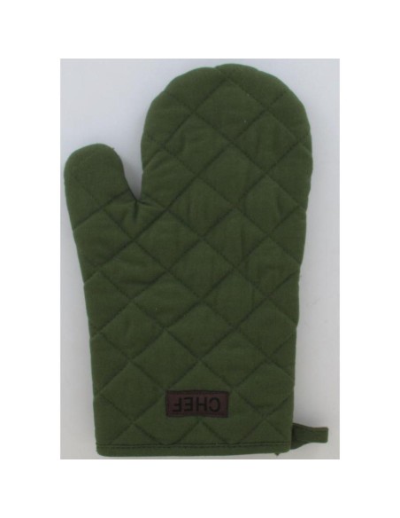 42501507 - gant de cuisine chef 18x28cm coton - kaki