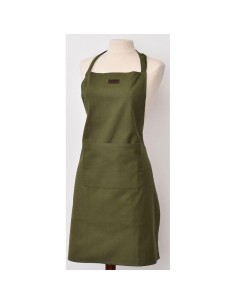 43001507 - tablier de cuisine chef 65x80cm coton - kaki