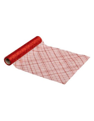 199268 - tissu org carreaux rg 28x500cm