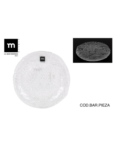 assiette plate 21cm paisley