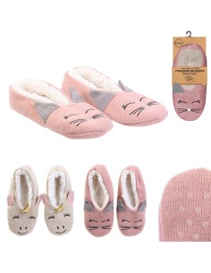 chaussons ballerine licorne chat sherpa m16 a2/m16