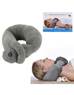 coussin vibrant tour de cou m6