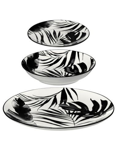 154822a - service 18p palme noir