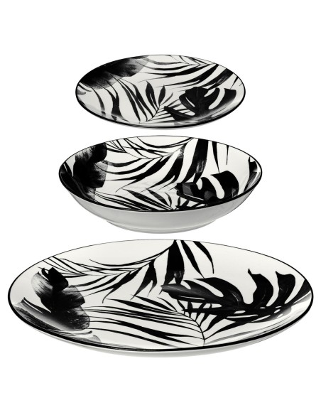 154822a - service 18p palme noir