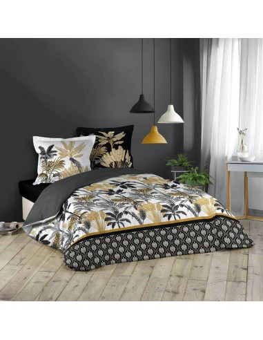 1643719-parure 3 p. 240 x 220 cm imprime 42 fils allover karaba