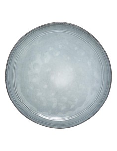 173540b - ass plate flower bleu d26