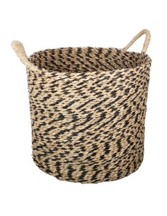 panier tresse etnik rond gm